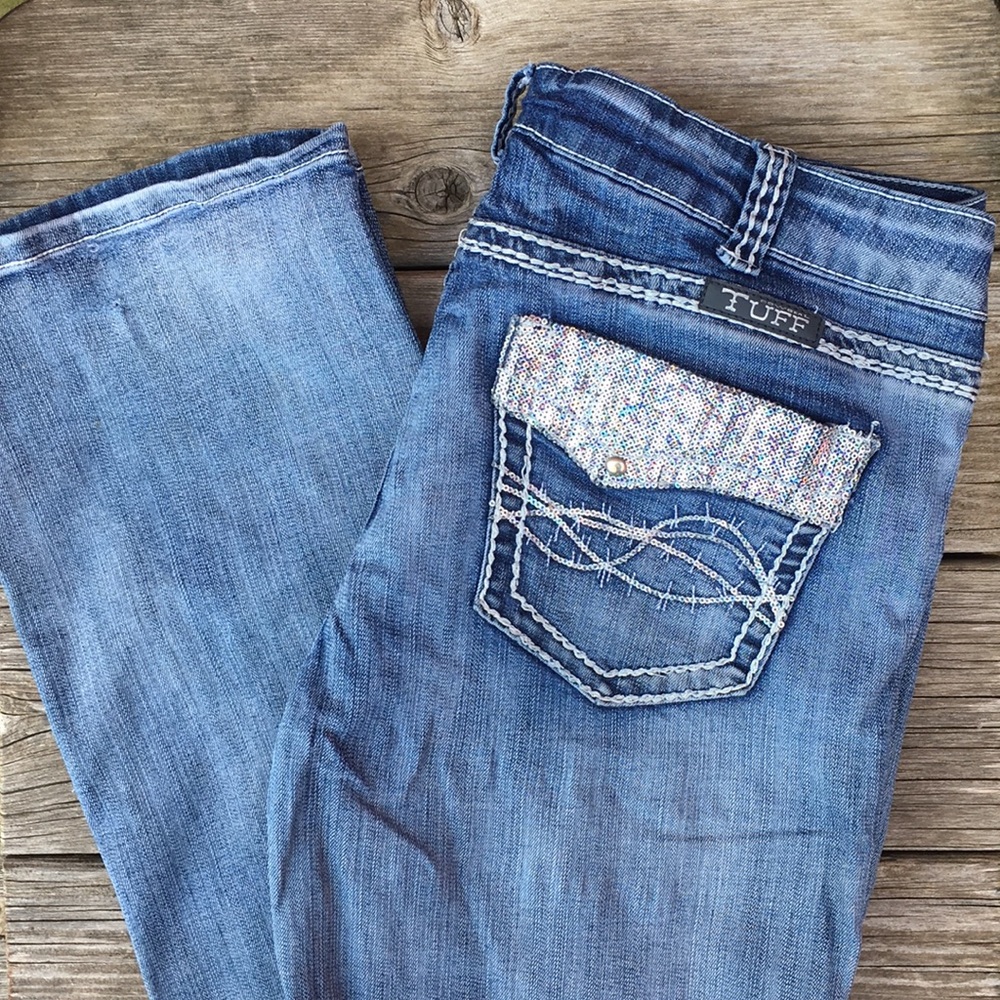 Cowgirl Tuff Co Sparkle Light Jeans